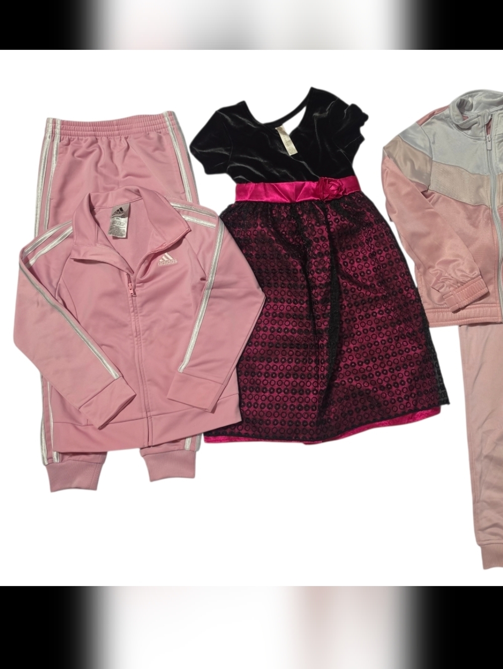 Girls Dress/2pc Track Suit Size 6x